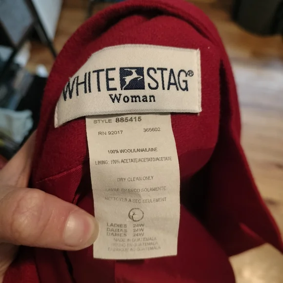 White Stag Vibrant Red Blazer - Picture 4 of 4